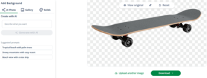 QuillBot free background remover for powerpoint picture example