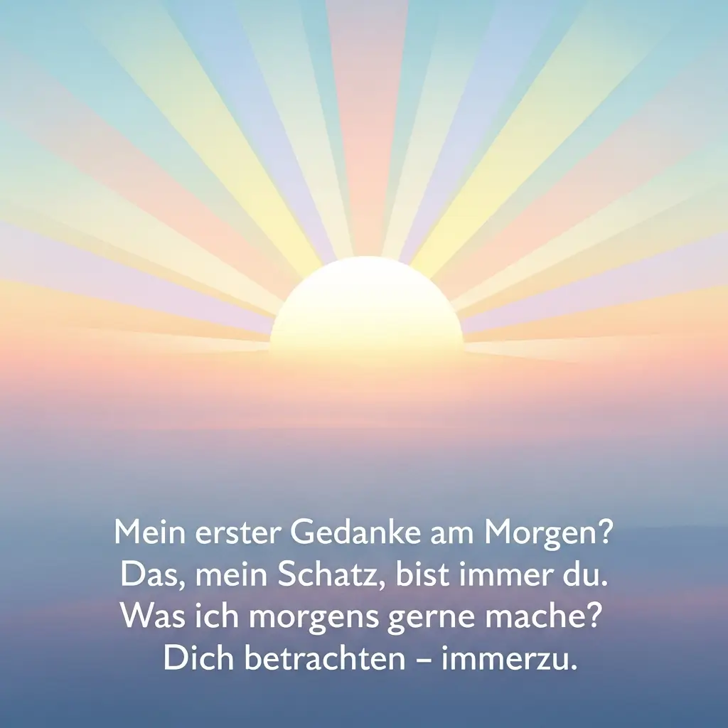 Süßer Guten Morgen Gruß