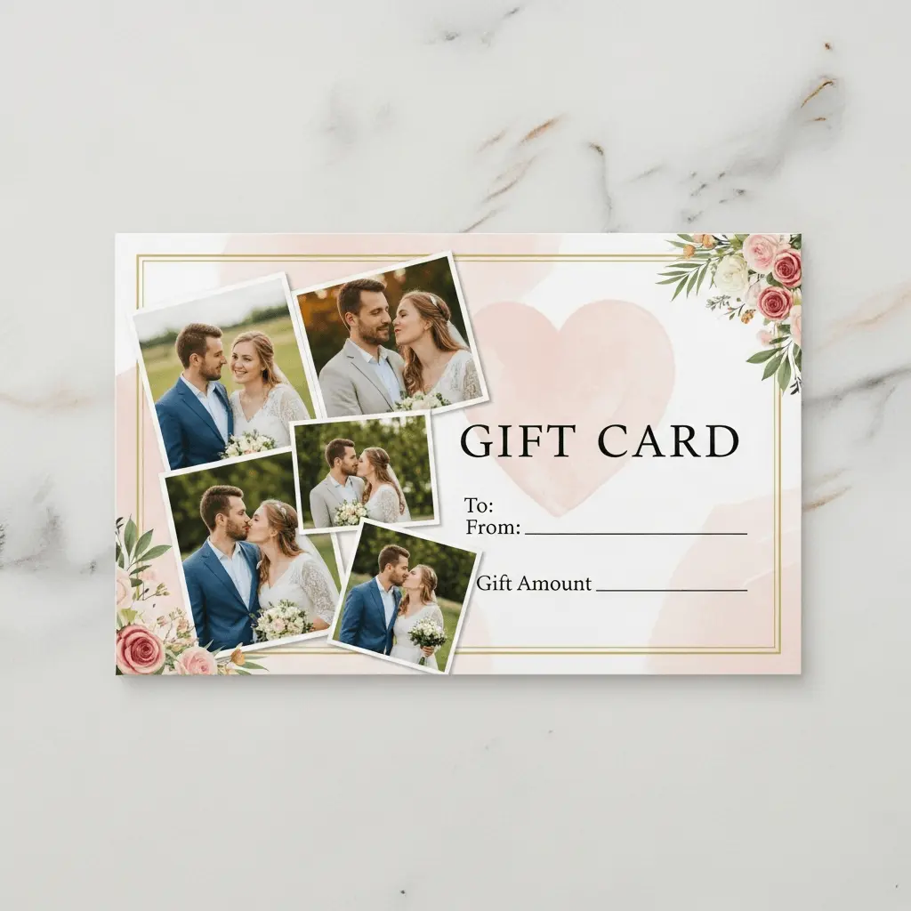 a christmas gift card idea with a stocking-shaped envelope